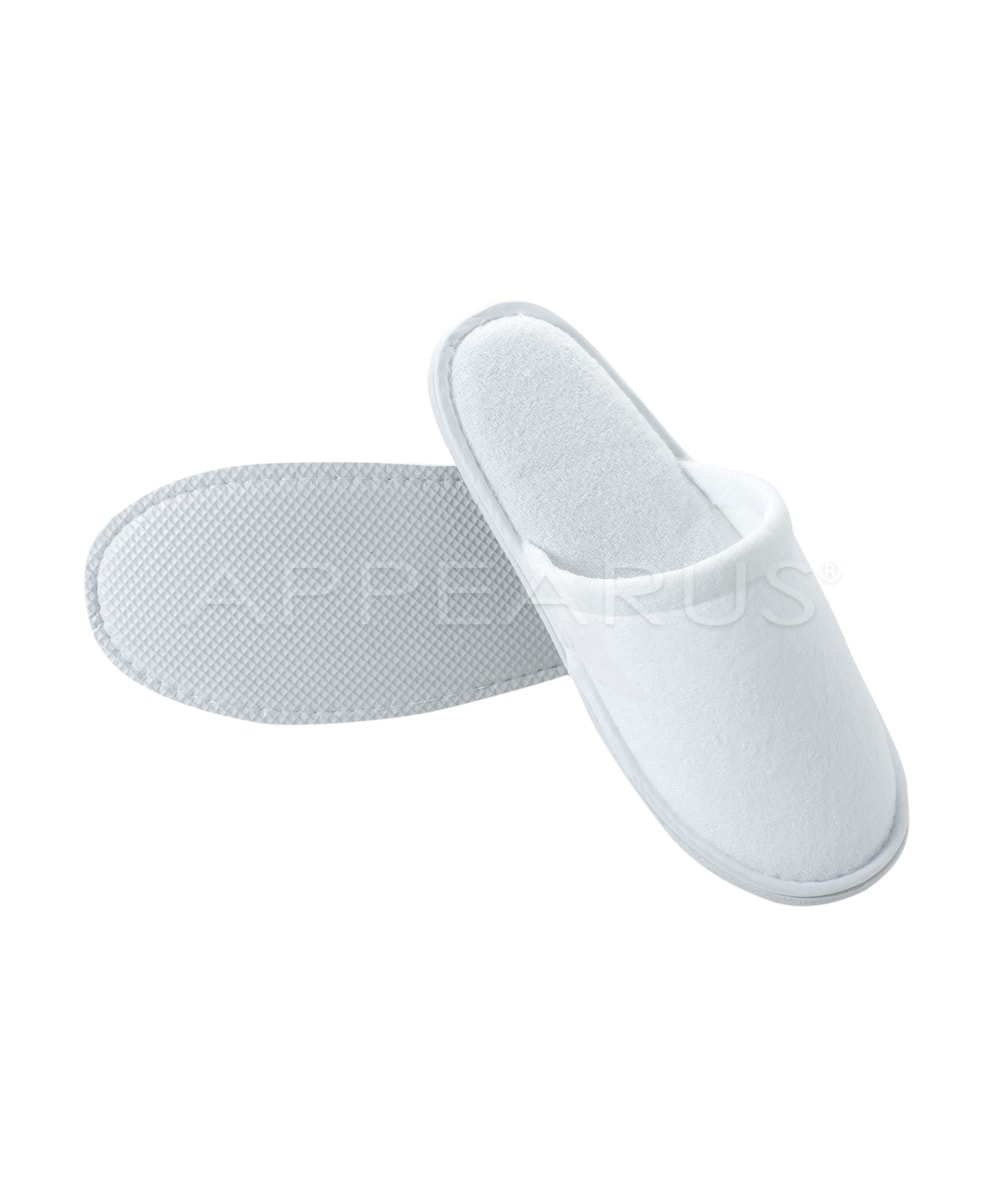 Fine Terry Slippers / Closed Toe - Spa Supplies - Appearus Products