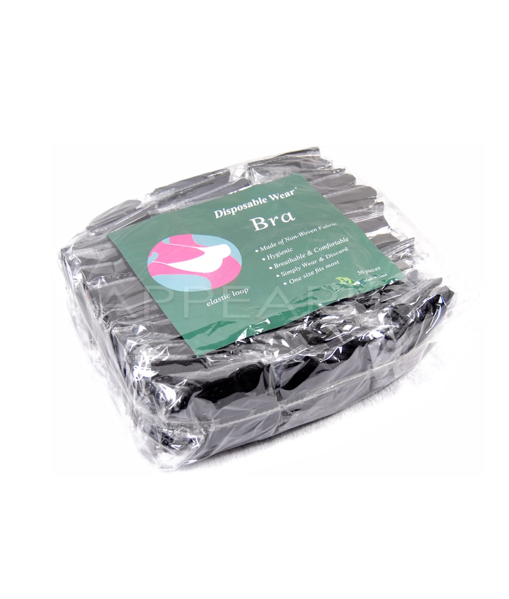 50pcs Disposable Bras Beauty Salon SPA Breathable Disposable Bras