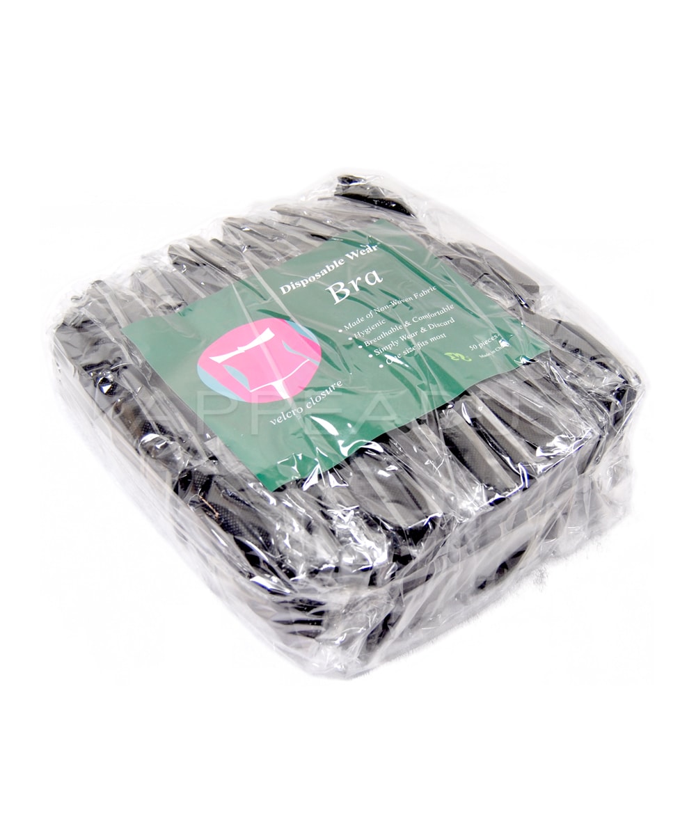 Tanning Essentials Bandeau Velcro Disposable Bra - 6pk